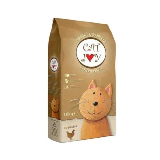 Hrana pentru pisici CAT JOY, uscata, pui, de orice varsta, 10kg