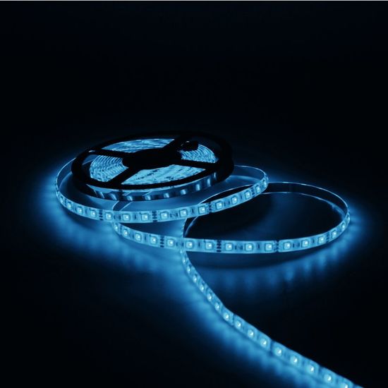 Лента светодиодная GAUSS 5050, 30-SMD 7.2W, 6500K, 350lm, 12V DC, IP20, блистер 5 м, 1, 50, изображение 4