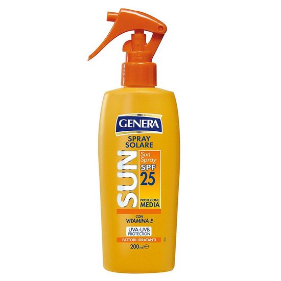 Солнцезащитный спрей GENERA Sun Spray SPF25 200мл