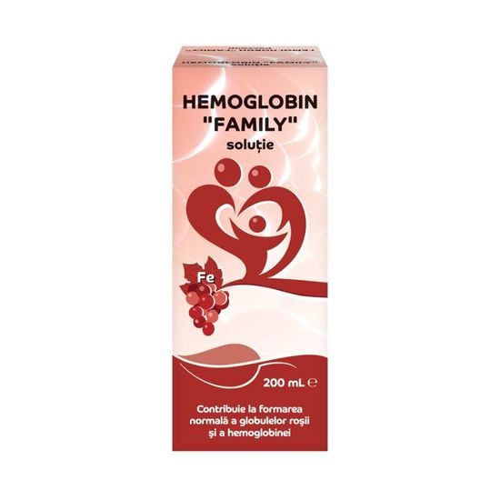 Solutie HEMOGLOBIN FAMILY, 200ml, 2 image