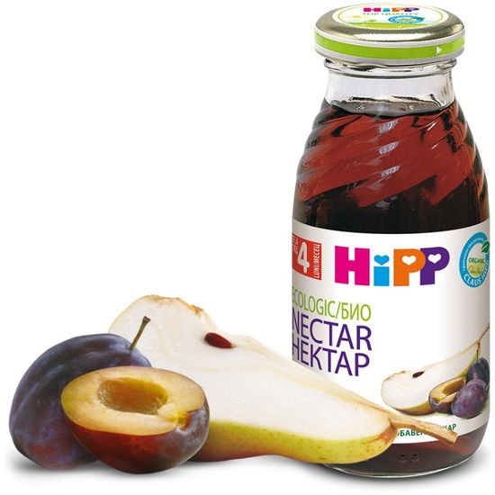 Suc din prune HiPP, de la 4 luni, 200 ml