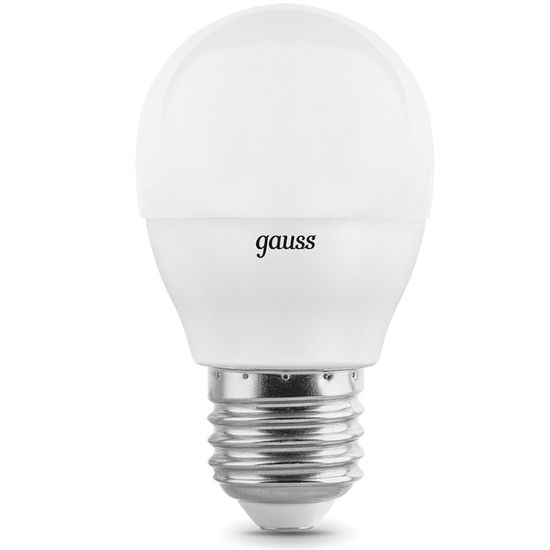 Bec GAUSS Black G45 LED 7W, E27, 3000K, 520lm, IP20, рasul de estompare, 2 image