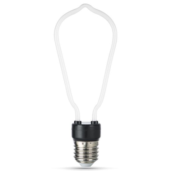 Bec GAUSS Filament Artline milky ST64 LED 4W, E27, 2700K, 330lm, IP20, 1, 10, 100, 2 image