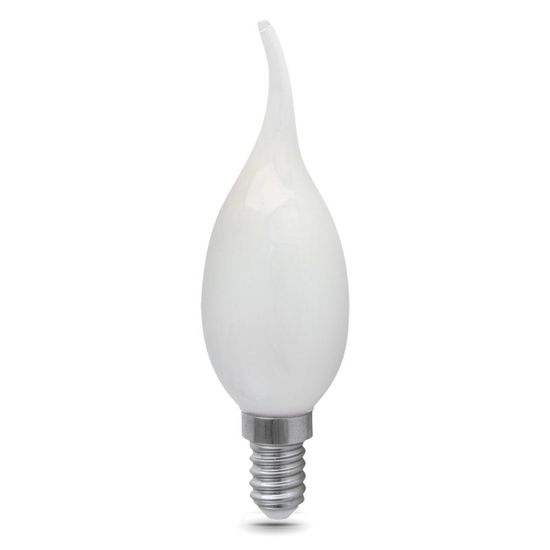 Лампочка GAUSS Filament milky C37 CT LED 9W, E14, 3000K, 590lm, IP20, dimm, 1, 10, 50