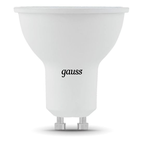 Bec GAUSS Black MR16 LED 5W, GU10, 3000К, 500lm, IP20, 1, 10, 100, 2 image