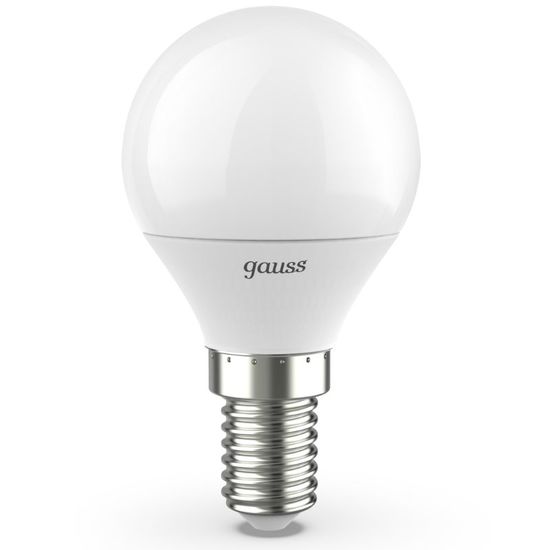 Bec GAUSS Black G45 LED 9.5W, E14, 3000K, 890lm, IP20, 1, 10, 100