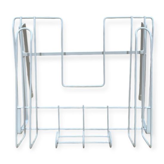 Raft suspendat pu capace, 25x28x16 cm