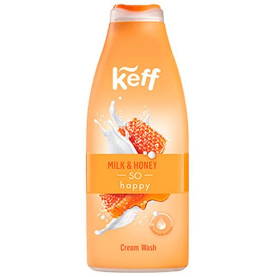 Gel de dus cremos KEFF Milk&Honey, 700 ml