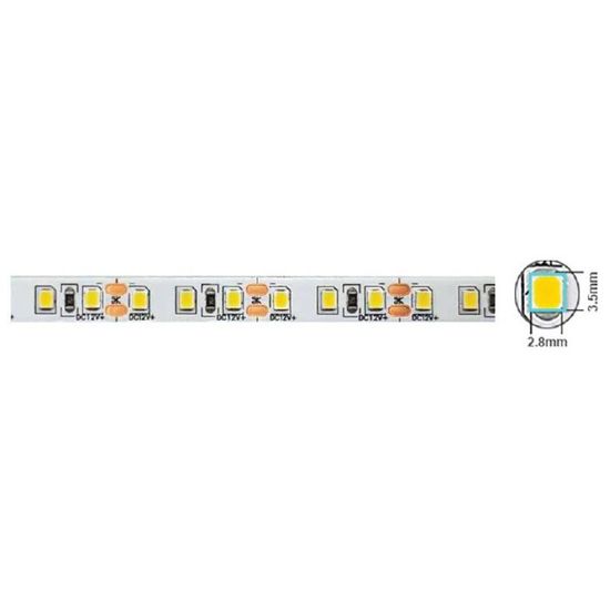 Лента LED VITO 2835, 120-SMD, 9.6W, 4000K, 660lm, 12V DC, IP20, блистер, 1, 50, 5м, изображение 2