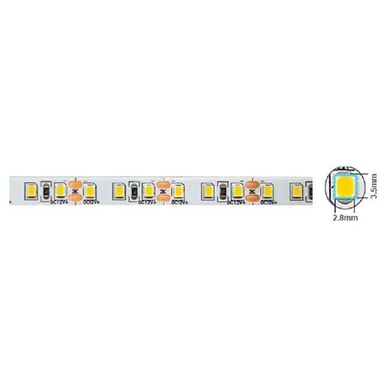 Лента LED VITO 2835, 120-SMD, 9,6W, 980Lm, 3000K, 12V, IP20, 5 м, 1, 50, изображение 2
