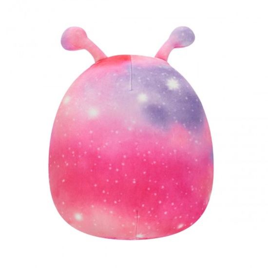 Jucarie de plus Squishmallows Extraterestru roz - Loraly, 19cm, 3 image