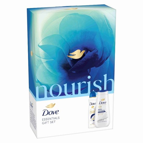 Set cadou DOVE Women Nourishing (SG 225ml + DEO 150ml) 2025