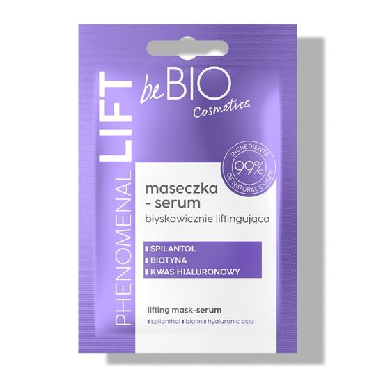 Masca de fata beBIO Phenomenal Lift, 10ml