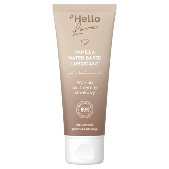 Lubrifiant pe baza de apa HELLO LOVE, 75 ml