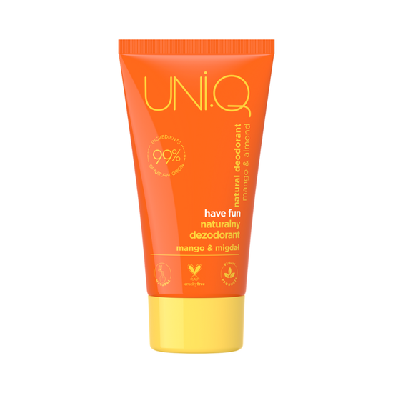 Deodorant crema UNIQ Mango si migdale, 50 ml