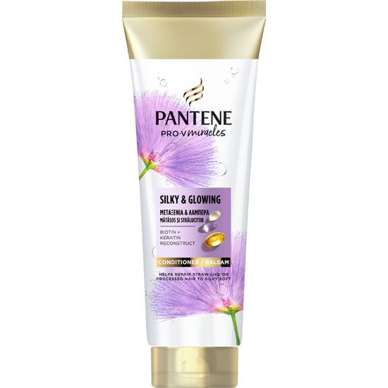 Кондиционер для волос PANTENE Silky&Glowing, 160мл