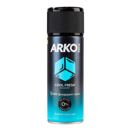 Спрей дезодорант ARKO Men COOL FRESH, 150 мл