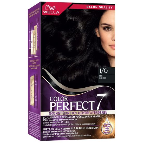 Краска для волос COLOR PERFECT Интенсивный черный 1/0, 135 мл