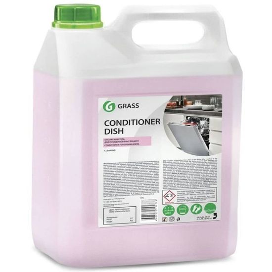 Ополаскиватель для посудомоечных машин GRASS PROF Conditioner Dish professional, канистра, 5л