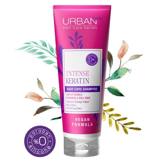 Шампунь URBAN CARE Интенсивный и кератиновый, 250 мл, изображение 2