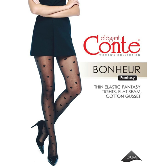 Colanti femei CONTE BONHEUR, 19C-109, 20 den, Nero 3