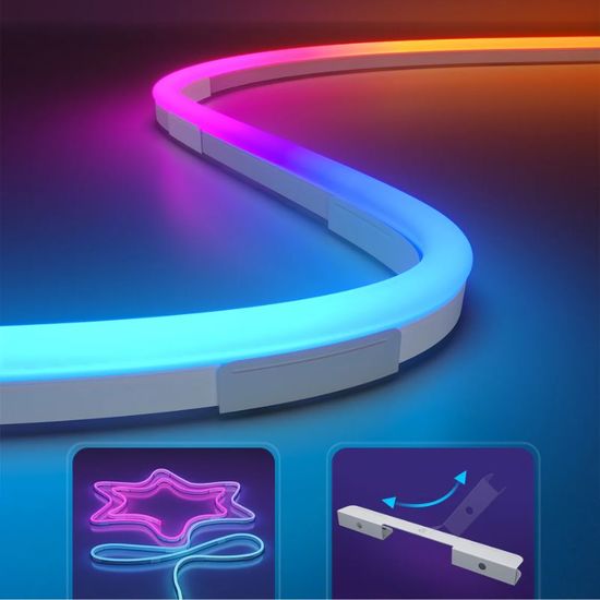 Крепления для светодиодной ленты GOVEE Bracket for Light Strip, White, Plastic, 20шт, изображение 2