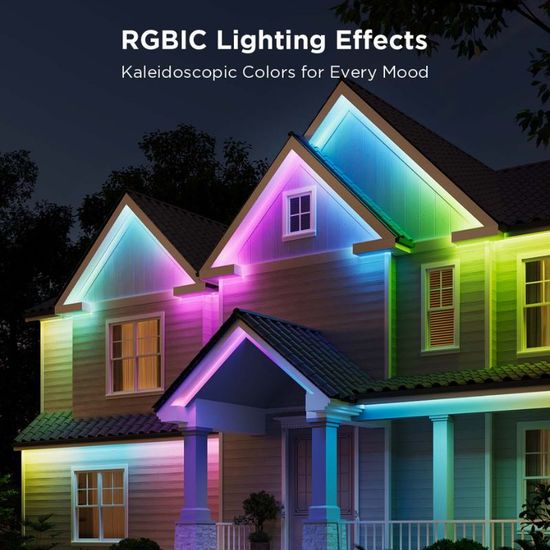 Наружная светодиодная лента GOVEE Outdoor Strip Lights RGBICWW Pro, 10м, изображение 2