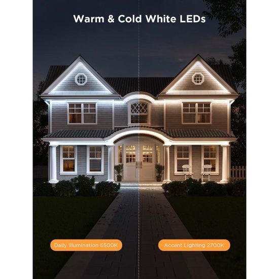 Наружная светодиодная лента GOVEE Outdoor Strip Lights RGBICWW Pro, 10м, изображение 3