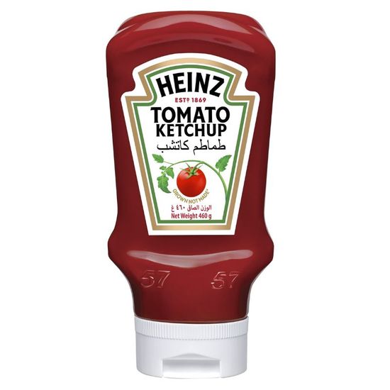 Кетчуп HEINZ Tomate, PET, 460г