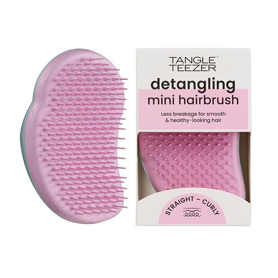 Pieptene pentru par mini TANGLE TEEZER The Original Mini Marine Teal and Rosebud