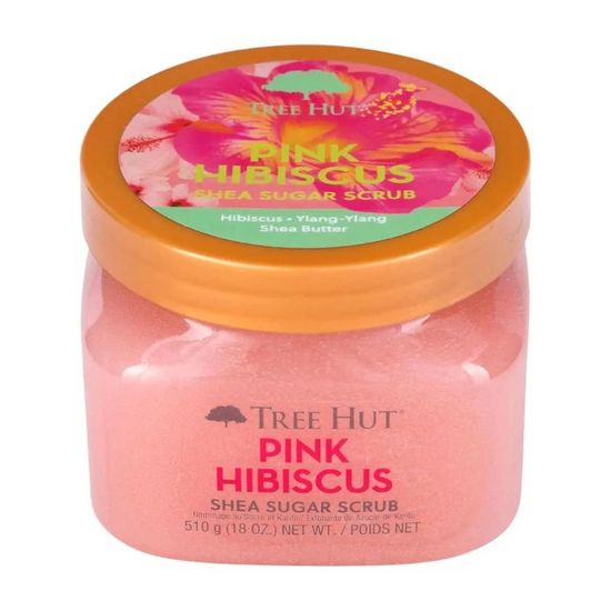 Scrub de corp TREE HUT Pink Hibiscus Sugar Scrub, 510g, 2 image