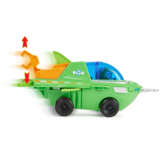 Vehicul acvatic SPIN MASTER, cu figurina Rocky, Patrula Catelusilor, 3 image