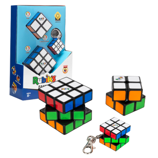 Joc de masa SPIN MASTER, cubul Rubik, set familial