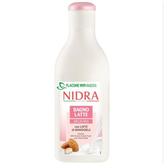 Пена-молочко для ванны смягчающая Nidra Миндаль, 750 мл