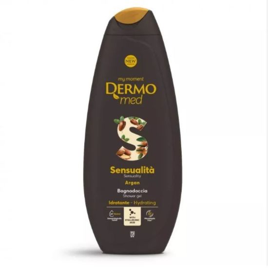 Гель для душа DERMOMED Арган, 650+100 мл