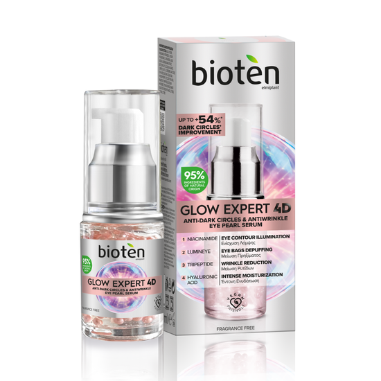 Сыворотка для глаз BIOTEN GLOW EXPERT 4D, от темных пятен и морщин, 50 мл