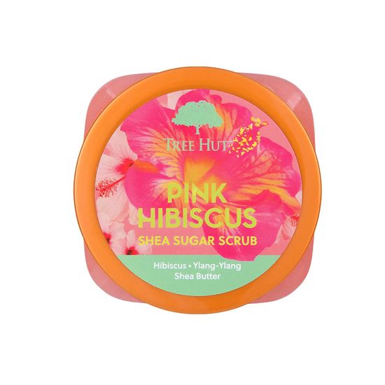 Scrub de corp TREE HUT Pink Hibiscus Sugar Scrub, 510g, 3 image