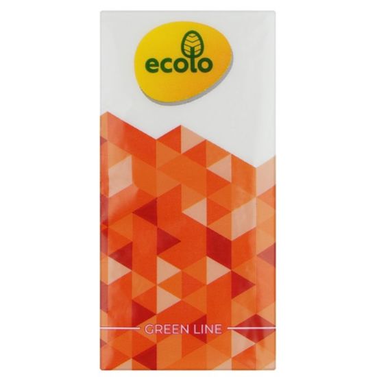 Носовые платки ECOLO 2 слоя, 9 шт, изображение 2