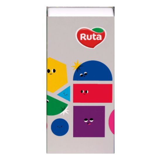Носовые платки RUTA Детские, 3 слоя, 10 шт, изображение 4
