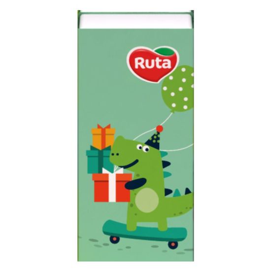 Носовые платки RUTA Детские, 3 слоя, 10 шт, изображение 3