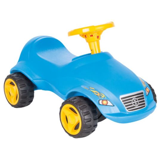 Masinuta fara pedale Fast Car, albastru/rosu