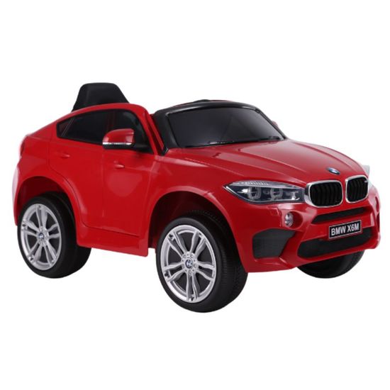 Masinuta electrica BMW X6M, 12V7AH, motor 35Wx2, roti EVA, scaune din piele, 9 image
