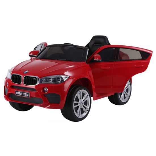 Masinuta electrica BMW X6M, 12V7AH, motor 35Wx2, roti EVA, scaune din piele, 2 image