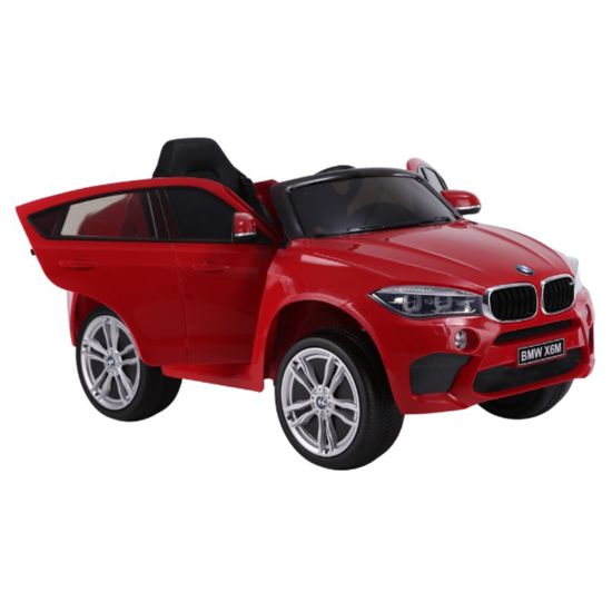 Masinuta electrica BMW X6M, 12V7AH, motor 35Wx2, roti EVA, scaune din piele, 13 image