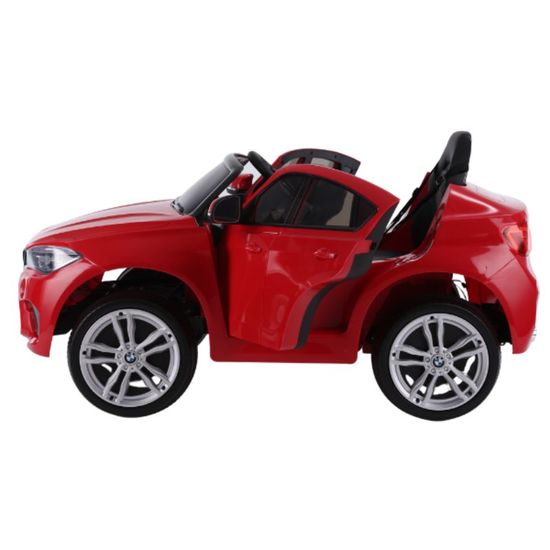 Masinuta electrica BMW X6M, 12V7AH, motor 35Wx2, roti EVA, scaune din piele, 8 image