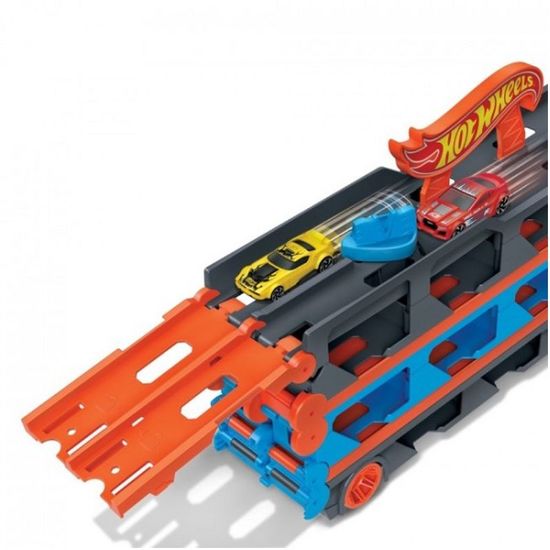 Грузовик-транспортер HOT WHEELS "Супергонки", изображение 4