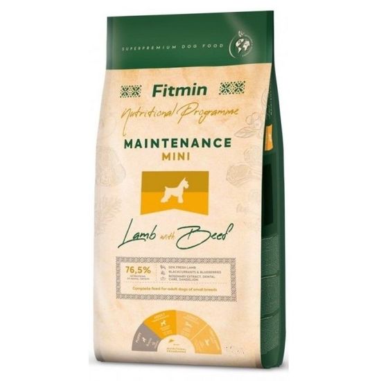 Сухой корм FITMIN dog mini maintenance, 2.5 кг