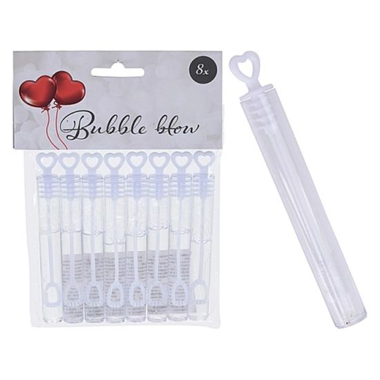 Set baloane de sapun Sf.Valentine Inima, 8x8ml