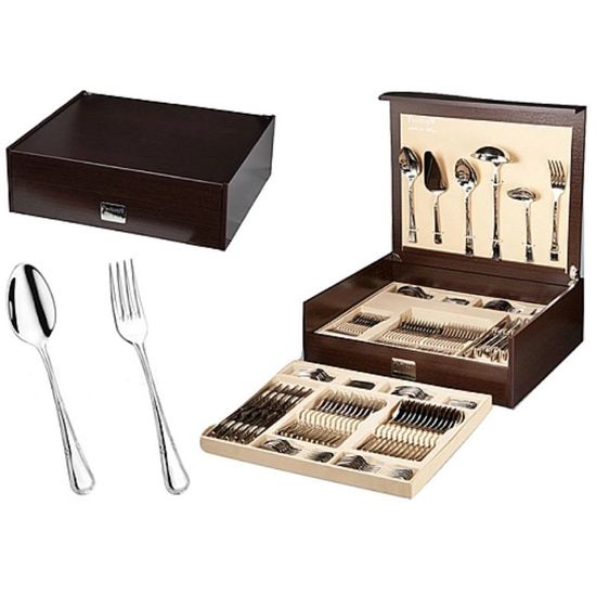 Set de tacimuri PINTI Valencia, inox, 126buc