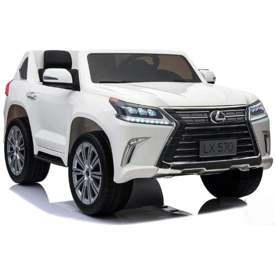 Masinuta electrica LEXUS LX570, 12V7AH, motor 35Wx2, roti EVA, scaune din piele, 2 image